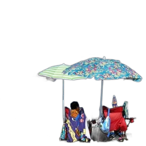 umbrella, furniture, staff, car, 3d render, concept art, beach, rain transparent PNG cut-out