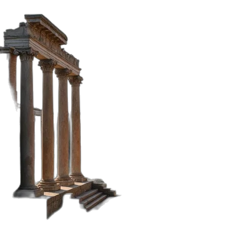 furniture, building, weapon, staff, 3d render, concept art, photorealistic, vaporwave transparent PNG cut-out