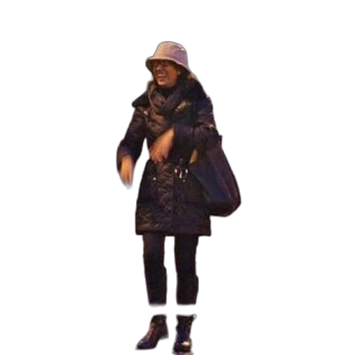 jacket, hat, staff, umbrella, concept art, 3d render, photorealistic, pixel art transparent PNG cut-out