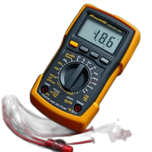 staff, fluke, tools, multimeters, voltage, tester, continuity transparent PNG cut-out