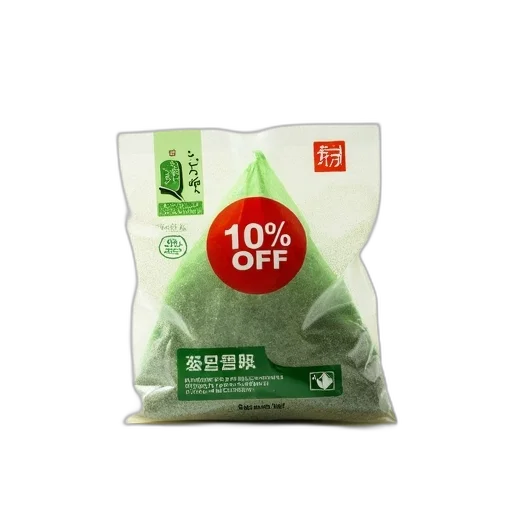 food, green, tea, bag, red, circle, around, indicating transparent PNG cut-out