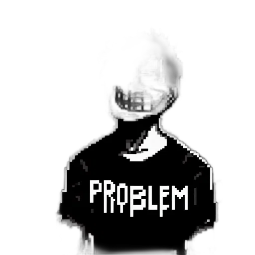 hat, robot, crown, jacket, pixel art, vaporwave, cartoon, cyberpunk transparent PNG cut-out