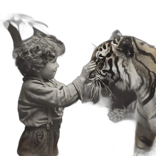 animal, creature, photorealistic, concept art, fantasy art, 3d render, forest, young transparent PNG cut-out