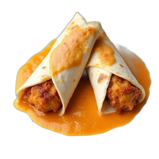 food, jacket, crown, photorealistic transparent PNG cut-out