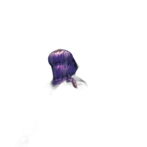 hair, crown, creature, hat, pixel art, concept art, watercolor, vaporwave transparent PNG cut-out