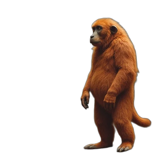 animal, creature, staff, jacket transparent PNG cut-out