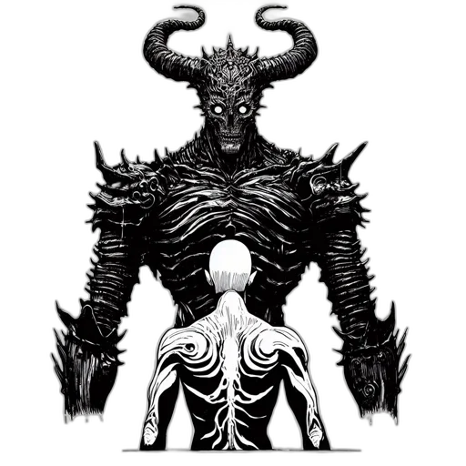 creature, mask, robot, animal, concept art, comic book art, fantasy art, pixel art transparent PNG cut-out