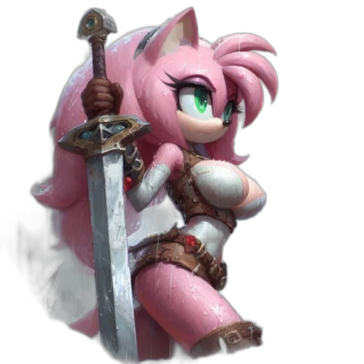 weapon, sword, staff, dragon, concept art, 3d render, fantasy art, pixel art transparent PNG cut-out