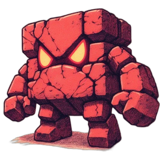 robot, creature, weapon, animal, concept art, pixel art, comic book art, 3d render transparent PNG cut-out