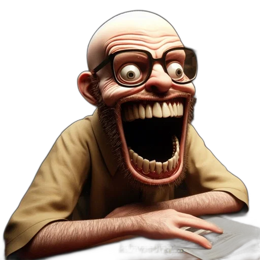 creature, face, mask, animal, 3d render, concept art, cartoon, photorealistic transparent PNG cut-out