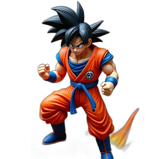 staff, concept art, 3d render, comic book art, cartoon, dragon, ball, fighter transparent PNG cut-out