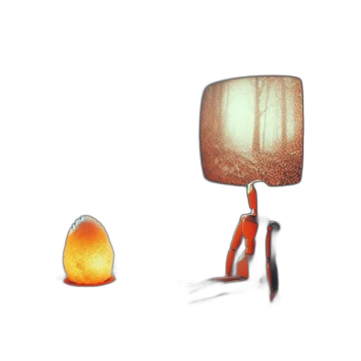 shoes, furniture, food, robot, concept art, 3d render, pixel art, vaporwave transparent PNG cut-out