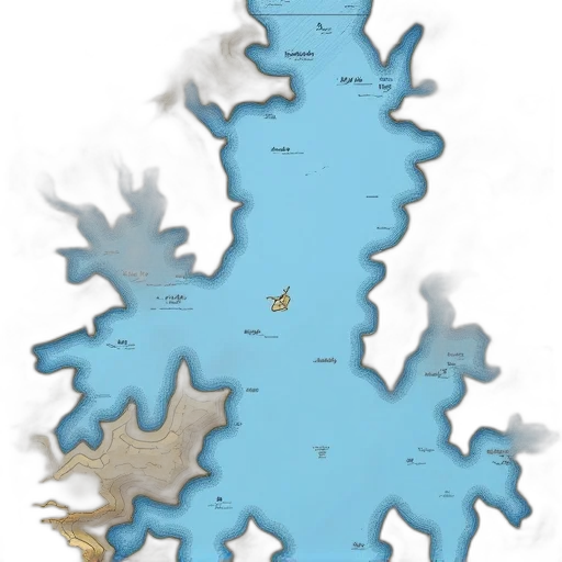 dragon, crown, creature, concept art, fantasy art, pixel art, underwater, fog transparent PNG cut-out