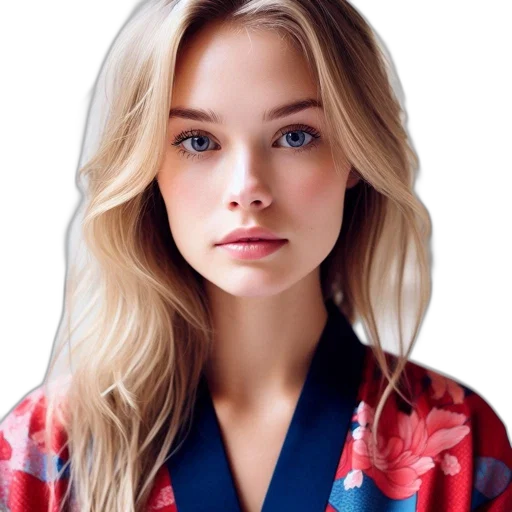 face, jacket, dress, hair, photorealistic, oil painting, cartoon, fantasy art transparent PNG cut-out
