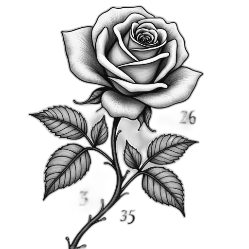 flower, crown, jewelry, pencil sketch, photorealistic, 3d render, watercolor, monochrome transparent PNG cut-out