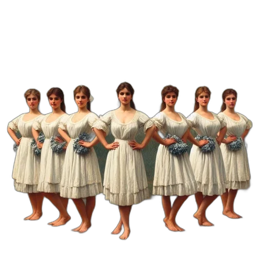 dress, crown, shoes, robot, concept art, 3d render, pixel art, photorealistic transparent PNG cut-out