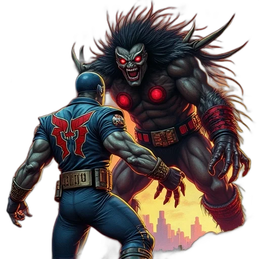 comic book art, concept art, fantasy art, fire transparent PNG cut-out