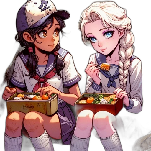 food, staff, anime, pixel art, watercolor, cartoon, fire, outer space transparent PNG cut-out