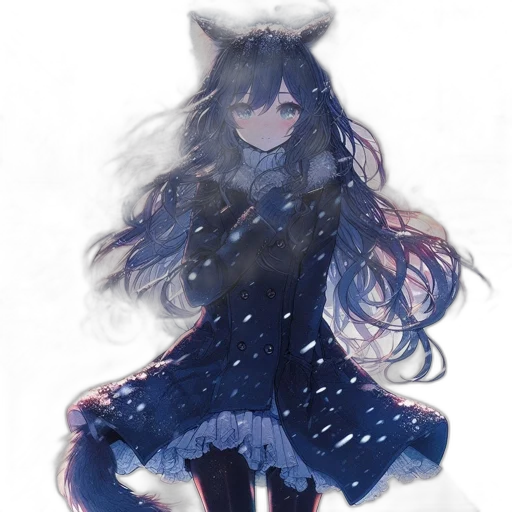 dress, creature, animal, mask, anime, watercolor, pixel art, fantasy art transparent PNG cut-out
