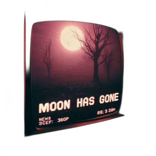 pixel art, concept art, vaporwave, 3d render, antique, displays, surreal, moonlit transparent PNG cut-out