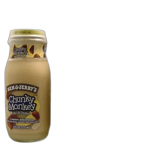 bottle, food, three, bottles, ben, jerry, milkshakes, refrigerator transparent PNG cut-out