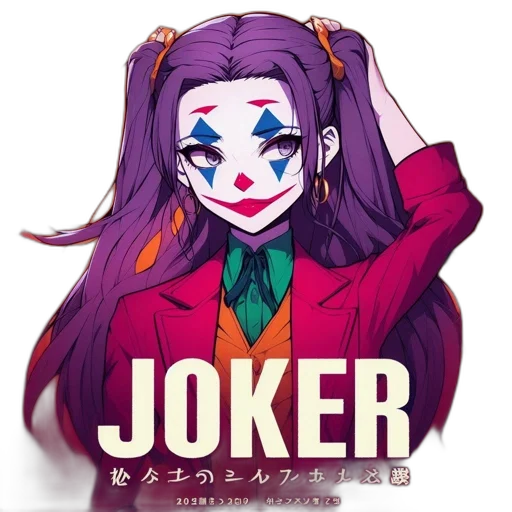 jacket, mask, anime, pixel art, cartoon, comic book art, animated, joker-like transparent PNG cut-out