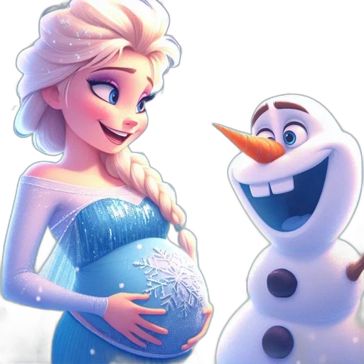 dress, concept art, cartoon, 3d render, photorealistic, snow, elsa, queen transparent PNG cut-out