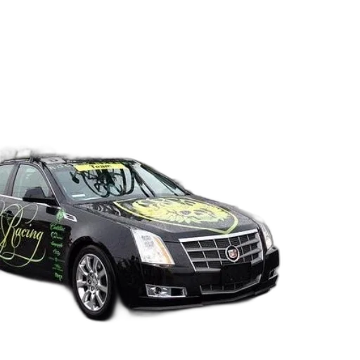 car, black, racing, written, has, bicycles, roof, rack transparent PNG cut-out