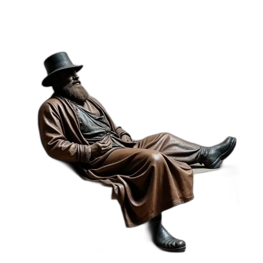 hat, furniture, staff, shoes, 3d render, photorealistic, concept art, stone transparent PNG cut-out