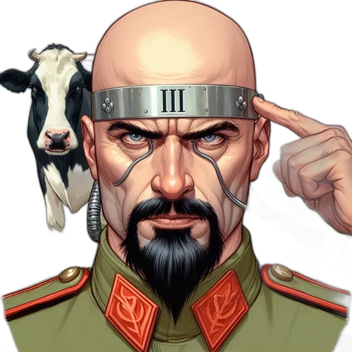 face, animal, hat, mask, comic book art, concept art, photorealistic, pixel art transparent PNG cut-out