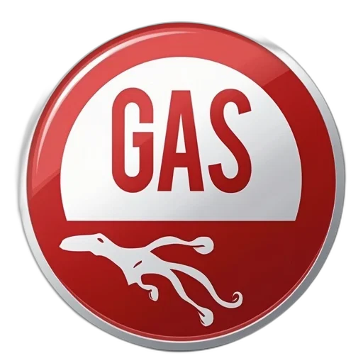 car, label, sticker, gas transparent PNG cut-out