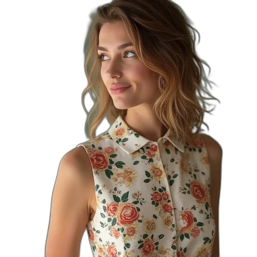 dress, staff, jacket, face transparent PNG cut-out