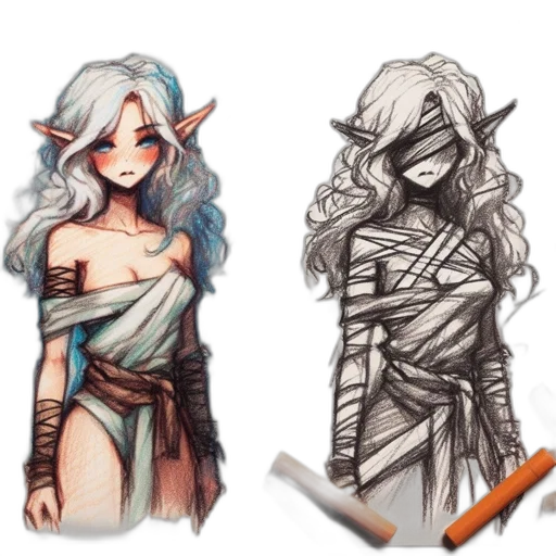 fantasy art, concept art, pixel art, watercolor, monochrome, dark, pastel, earth tones transparent PNG cut-out
