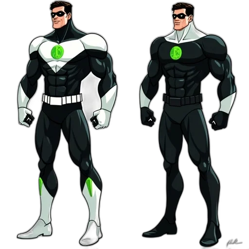 comic book art, concept art, cartoon, 3d render, green, monochrome, stylized, illustration transparent PNG cut-out