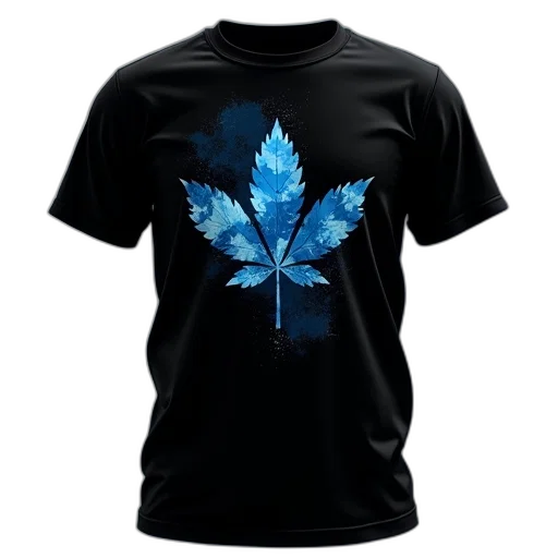 3d render, blue, bathing, clothes, black, shirt, camo, logo transparent PNG cut-out