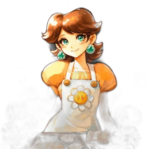 staff, dress, food, watercolor, pixel art, concept art, fantasy art, fire transparent PNG cut-out