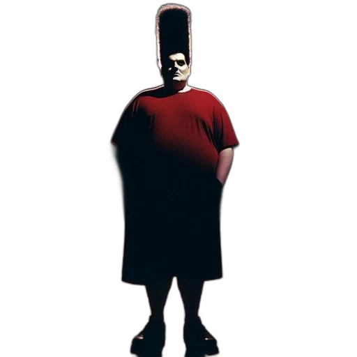 hat, staff, robot, mask, concept art, 3d render, person, wearing transparent PNG cut-out