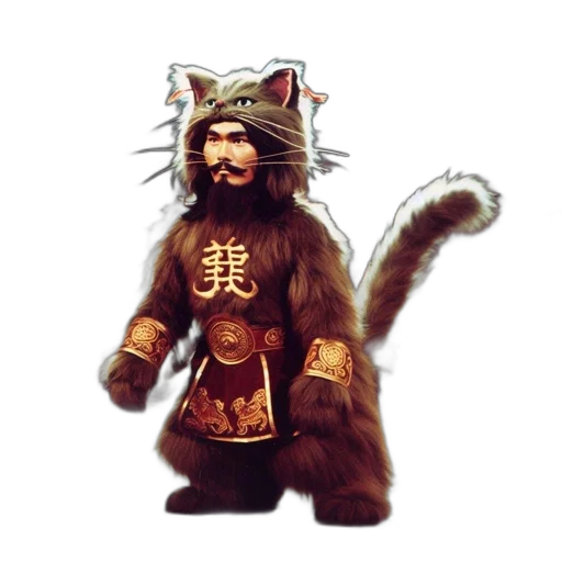 staff, animal, creature, fantasy art, concept art, pixel art, photorealistic, costumed transparent PNG cut-out
