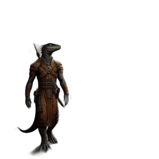 creature, dragon, animal, staff, concept art, 3d render, fantasy art, pixel art transparent PNG cut-out