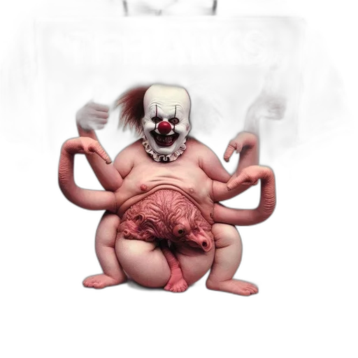 creature, mask, animal, face, concept art, 3d render, pixel art, fantasy art transparent PNG cut-out