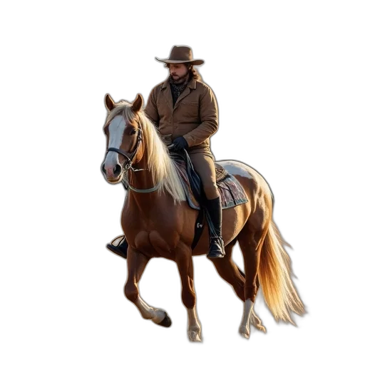 hat, animal, jacket, staff, concept art, photorealistic, pixel art, 3d render transparent PNG cut-out