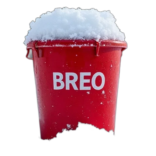 hat, food, crown, bottle, 3d render, snow, red, object transparent PNG cut-out