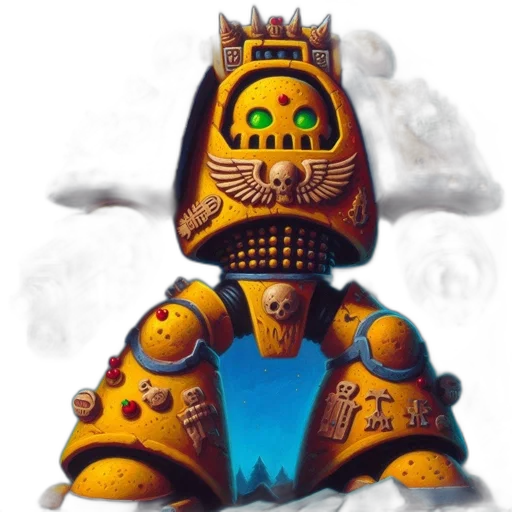 robot, mask, crown, face, concept art, fantasy art, 3d render, pixel art transparent PNG cut-out