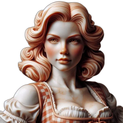 face, jewelry, photorealistic, fantasy art, comic book art, oil painting, detailed, figurine transparent PNG cut-out