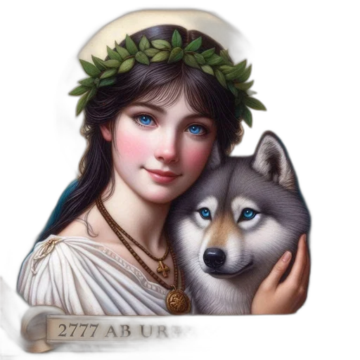 jewelry, crown, face, animal, fantasy art, pixel art, photorealistic, concept art transparent PNG cut-out