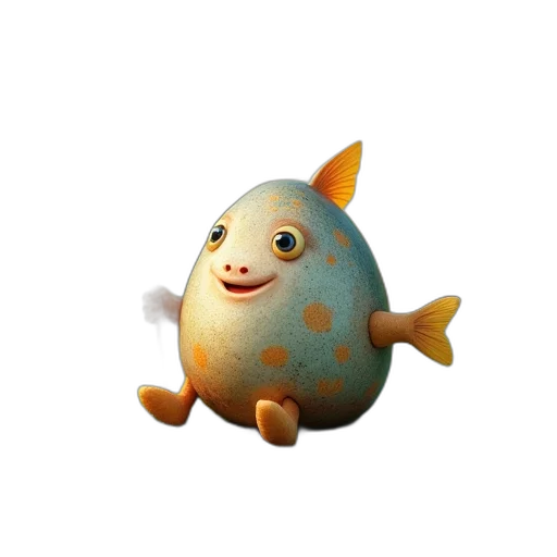 creature, animal, staff, food, 3d render, concept art, photorealistic, fantasy art transparent PNG cut-out