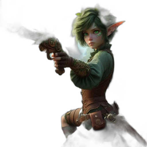 staff, weapon, sword, fantasy art, concept art, pixel art, photorealistic, green transparent PNG cut-out