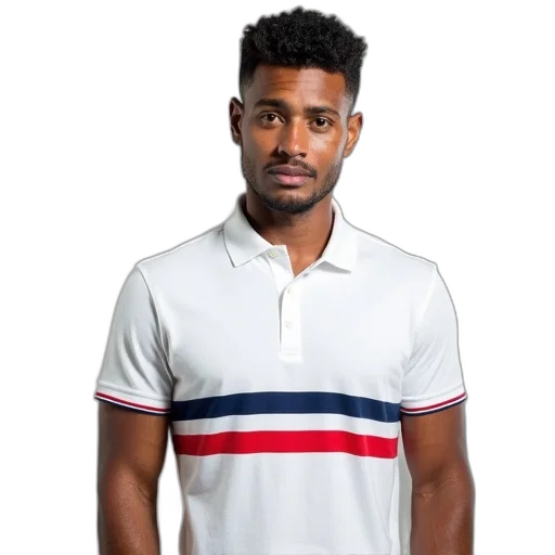 staff, jacket, face, man, wearing, white, polo, shirt transparent PNG cut-out