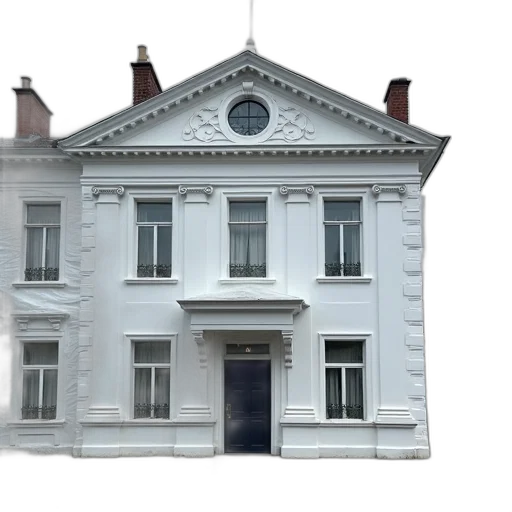 building, staff, furniture, crown, 3d render, photorealistic, concept art, city street transparent PNG cut-out