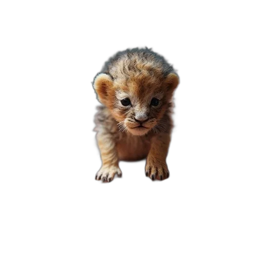 animal, creature, staff, crown, photorealistic, 3d render, pixel art, concept art transparent PNG cut-out